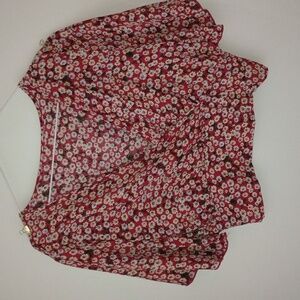 Ditsy Wrap Floral Shirt